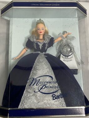 Special Addition Barbie Navy & Silver Millennium Princess Doll